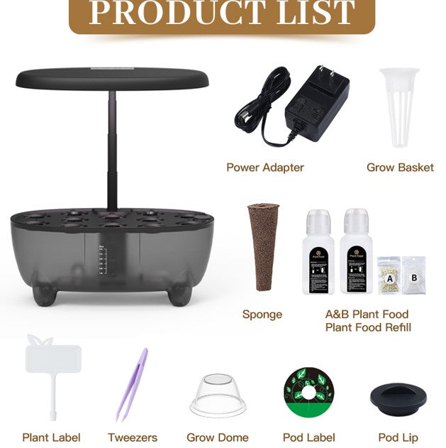 Grey Hydroponic System