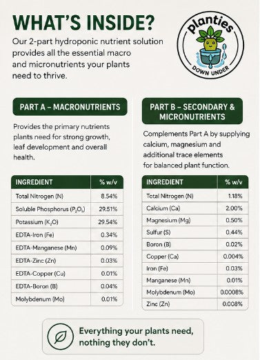 Hydroponic Plant Food